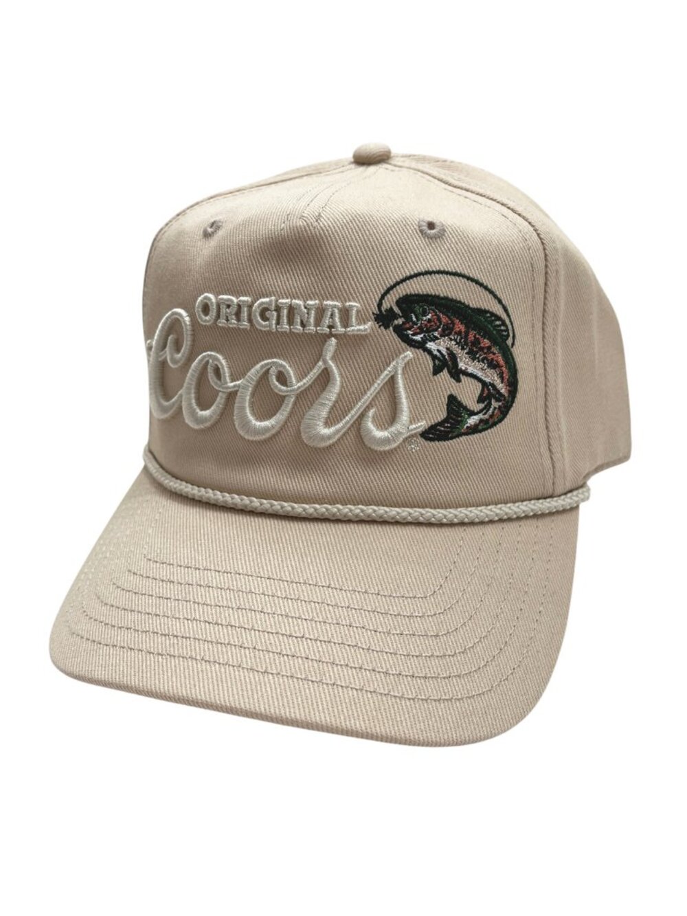 Coors Fish Hat Embroidered NWT